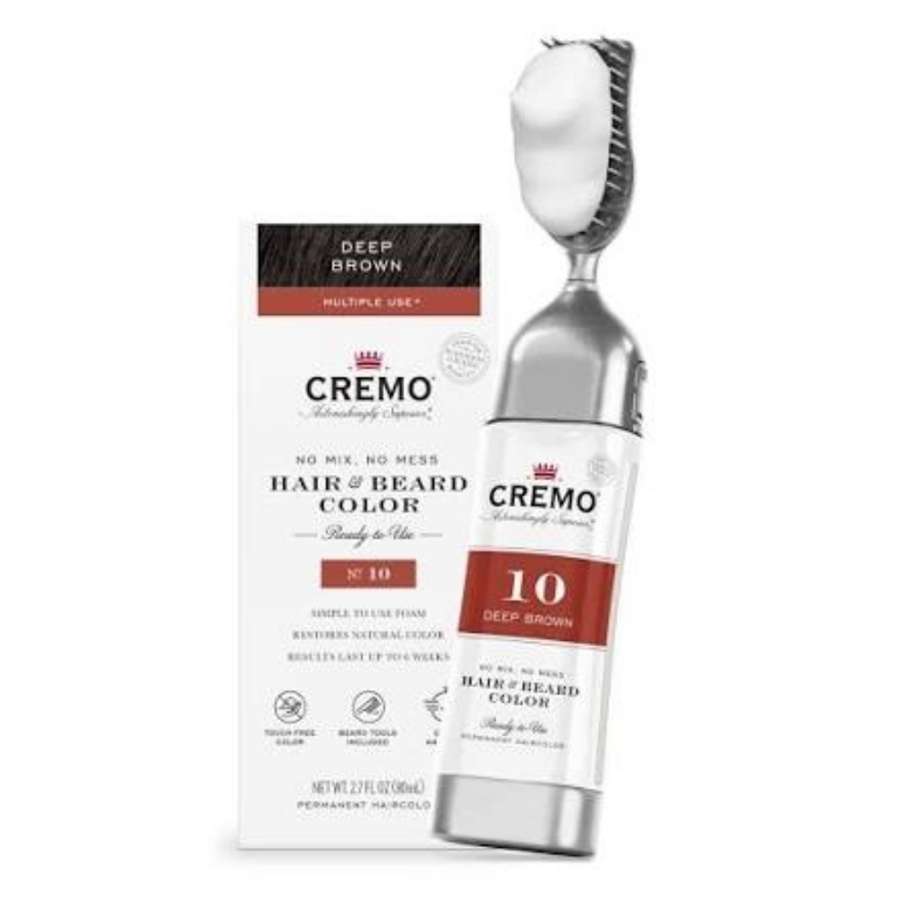 Cremo 10 Hair & Beard Color Deep Brown